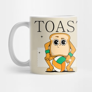 Hand Drawn Toast Fun Mug